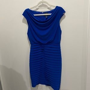 Adrianna Papell Royal Blue Dress - image 1